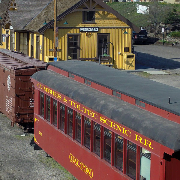 Cumbres Toltec Scenic Railroad Chama Station, Chama New Mexico 